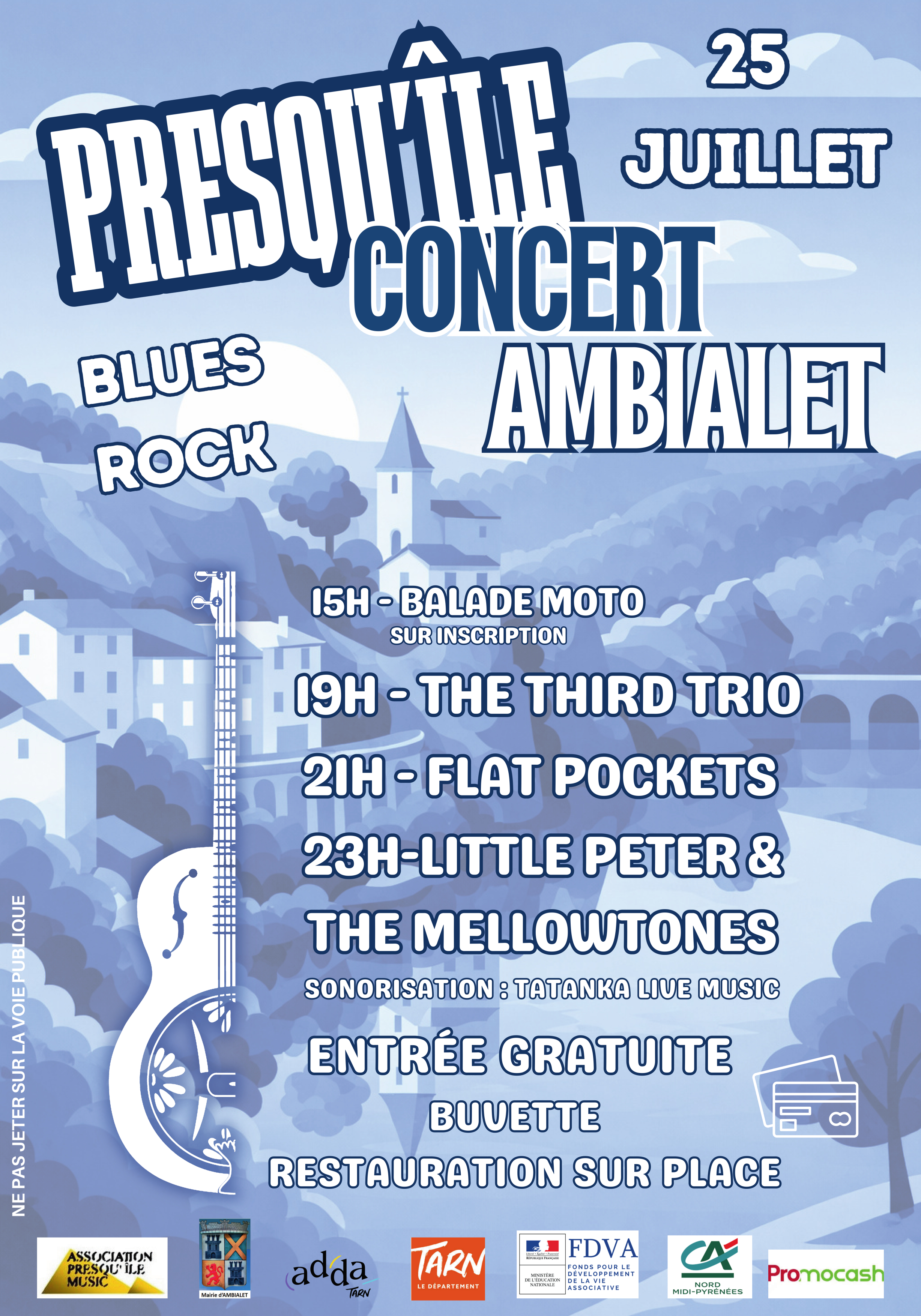 Concert, à Ambialet