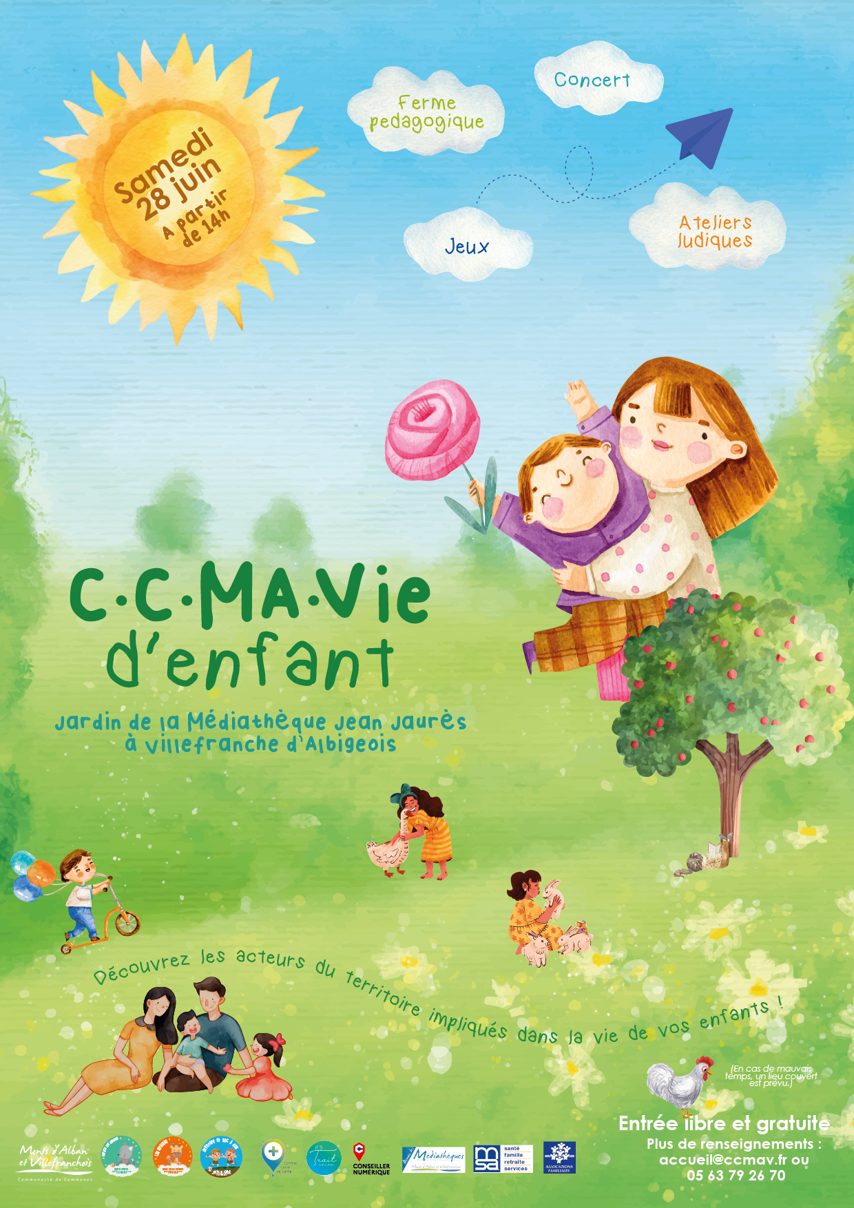 Après-midi famille "CCMAVie d’enfant" à Villefranche d’Albigeois