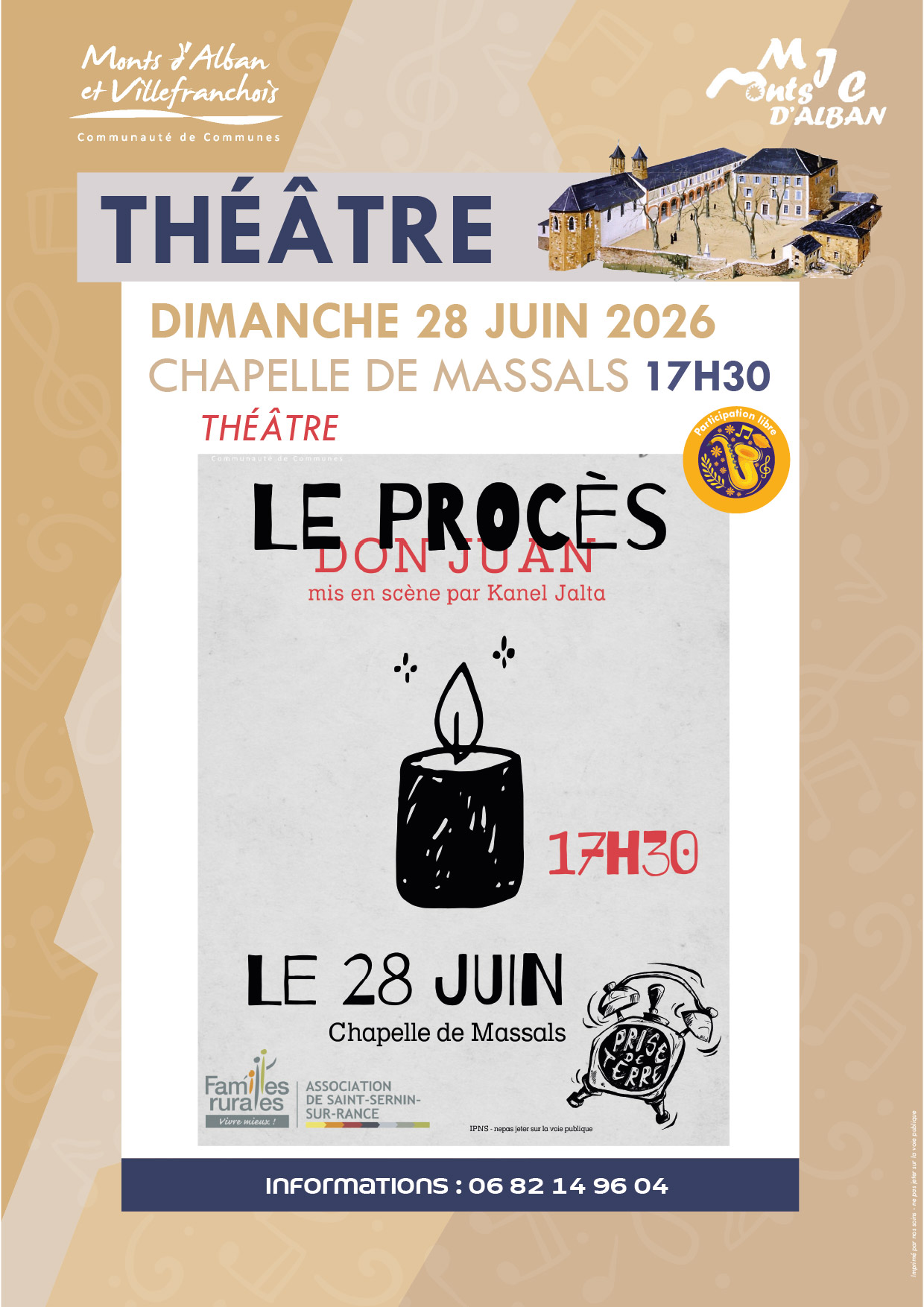Théâtre, à Massals