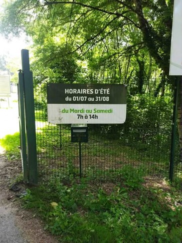 Déchèterie d’Alban : horaires d’été