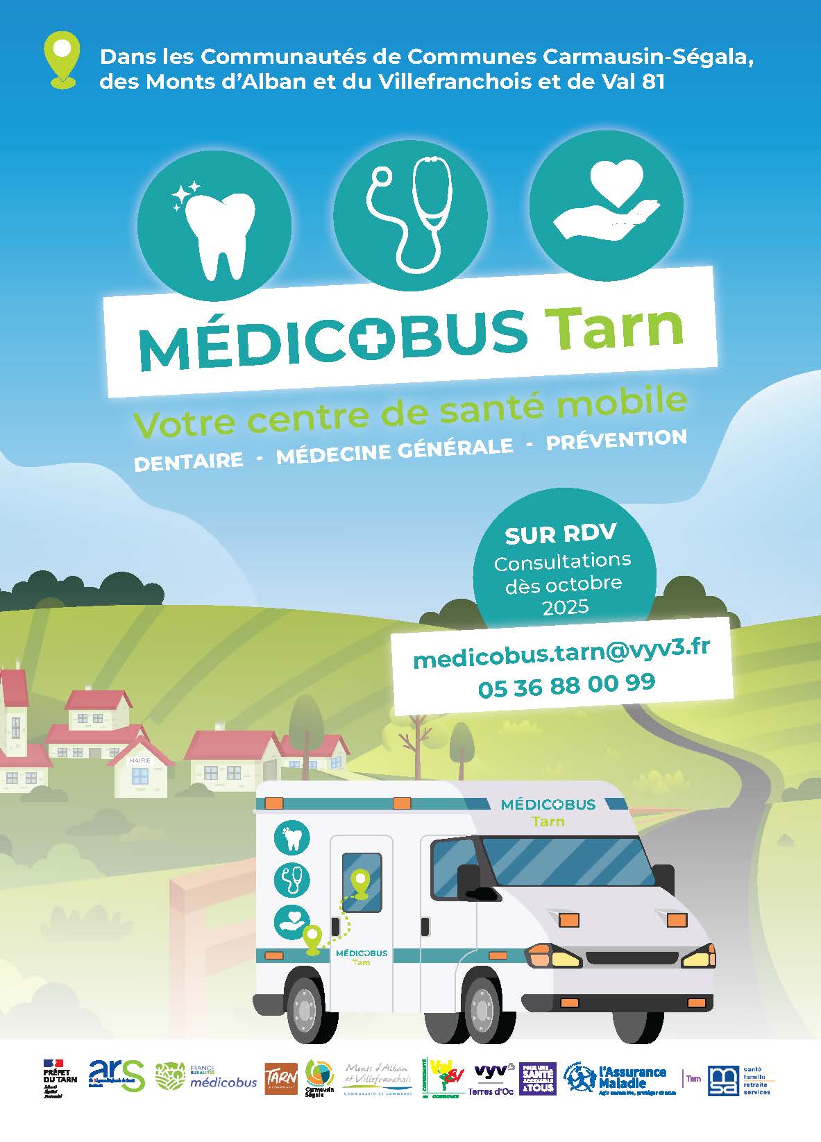 Médico-bus du Tarn
