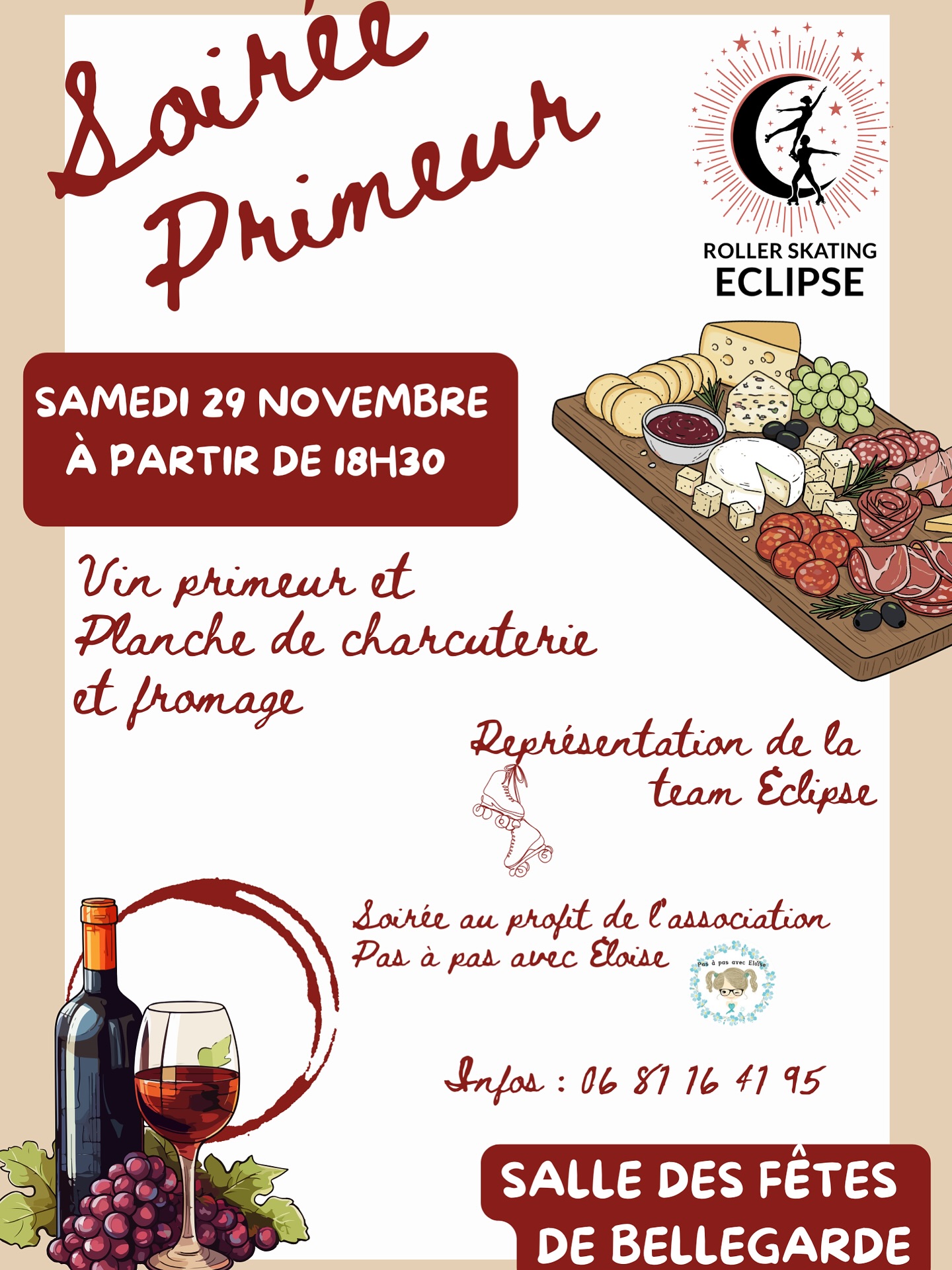 Soirée primeur, à Bellegarde-Marsal