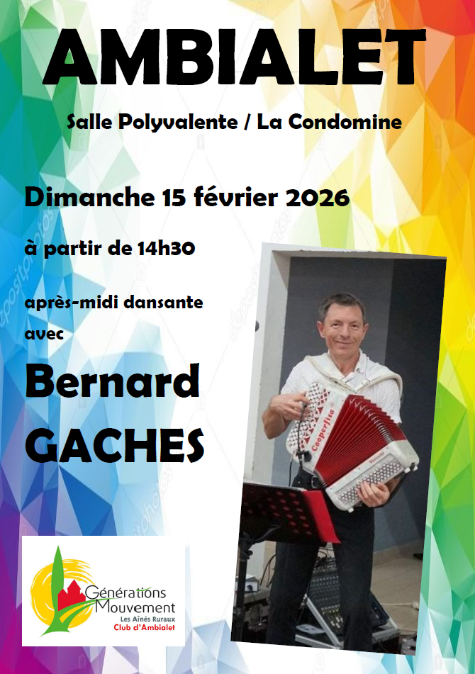 Après-midi dansant, à Ambialet