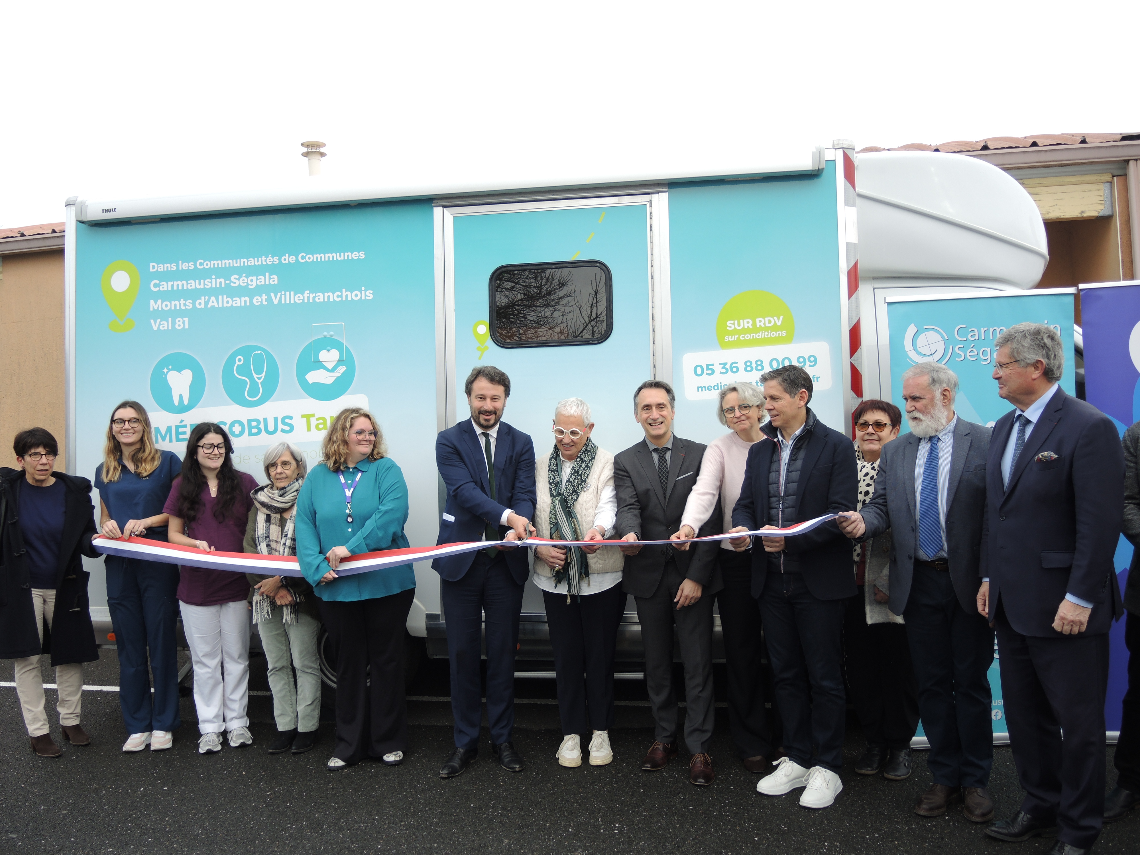 Inauguration du Médico-bus