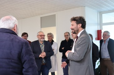 Visite du Préfet du Tarn, Simon BERTOUX