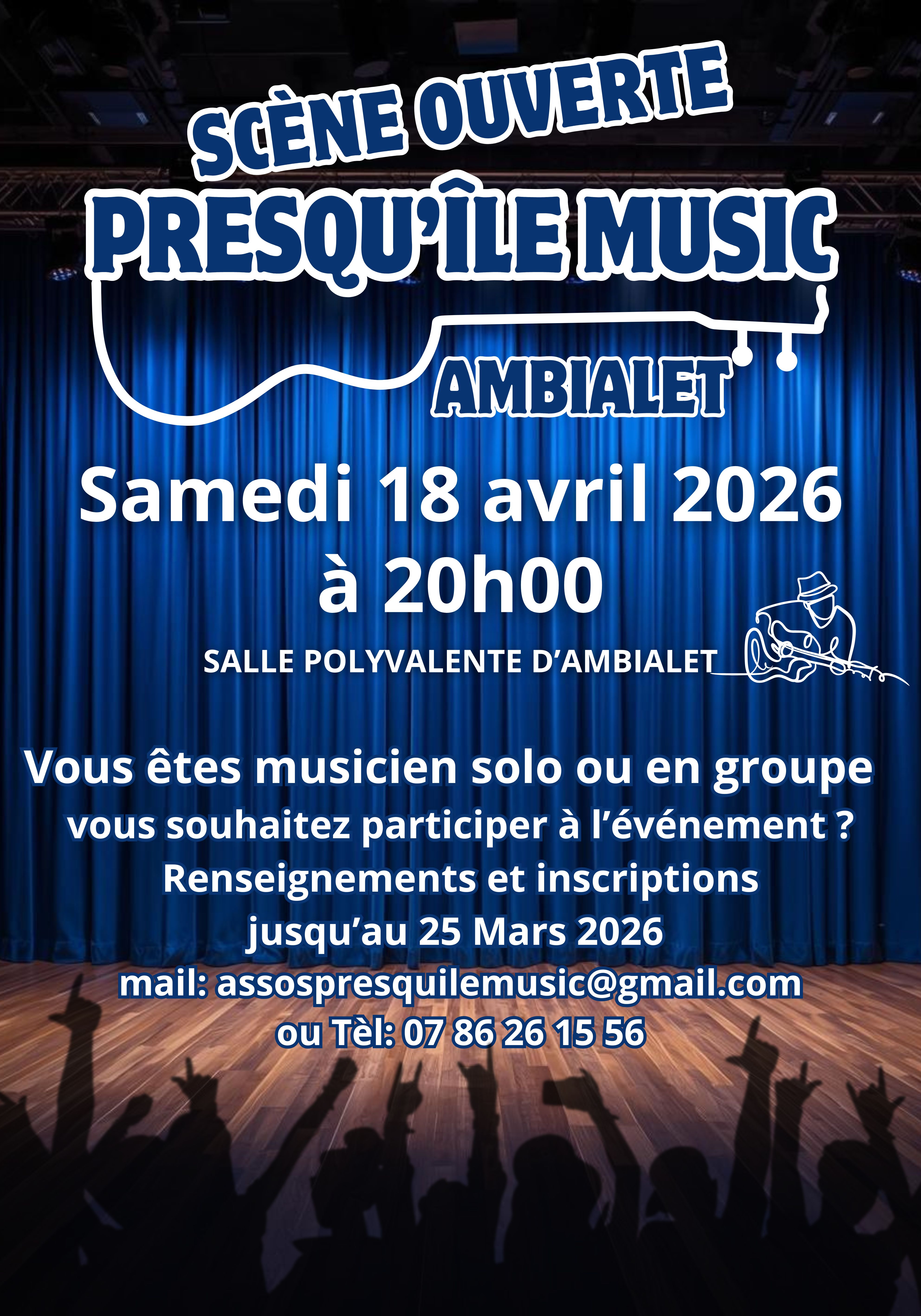 Scène ouverte, à Ambialet