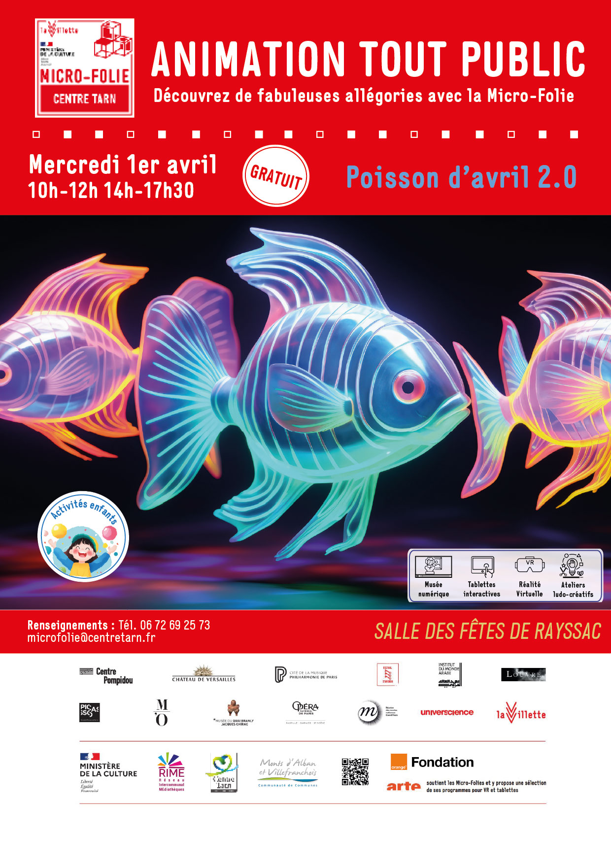 Animation micro-folie à Rayssac