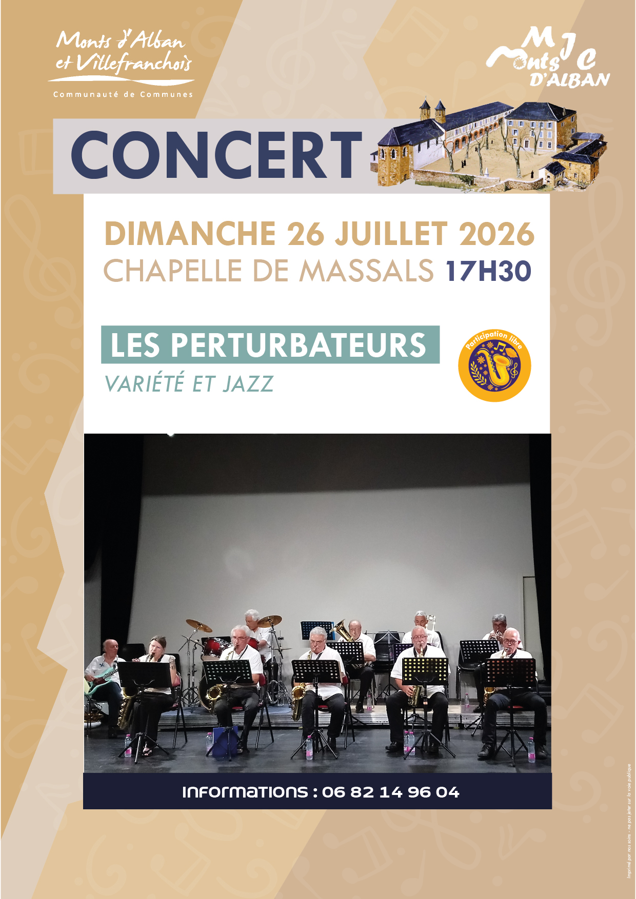 Concert, à Massals