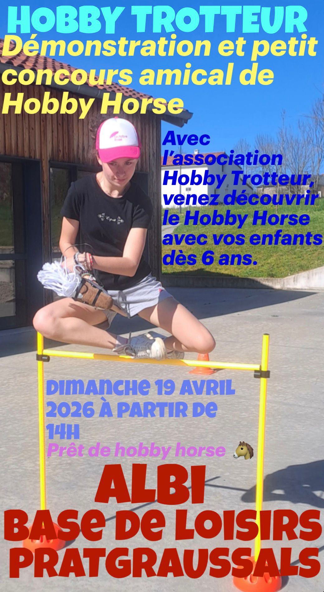 Démonstration et concours amical de Hooby Horse