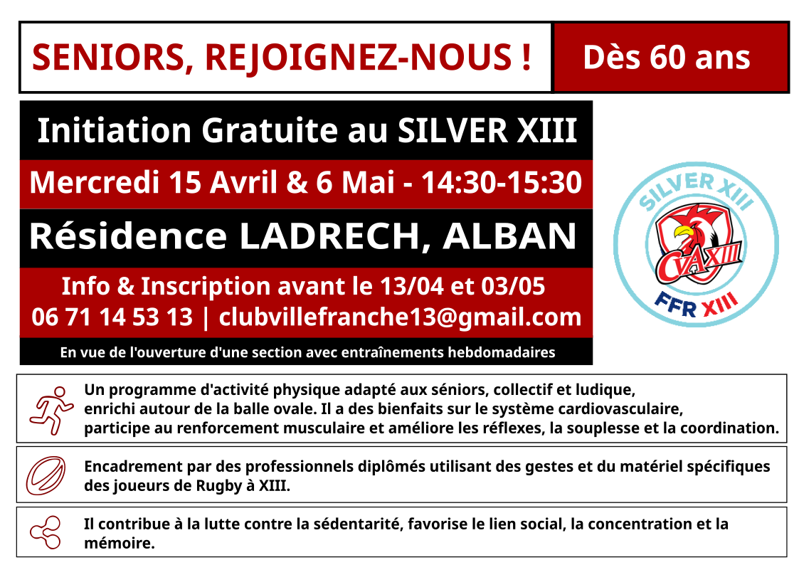 Initiation au Silver XIII, à Alban