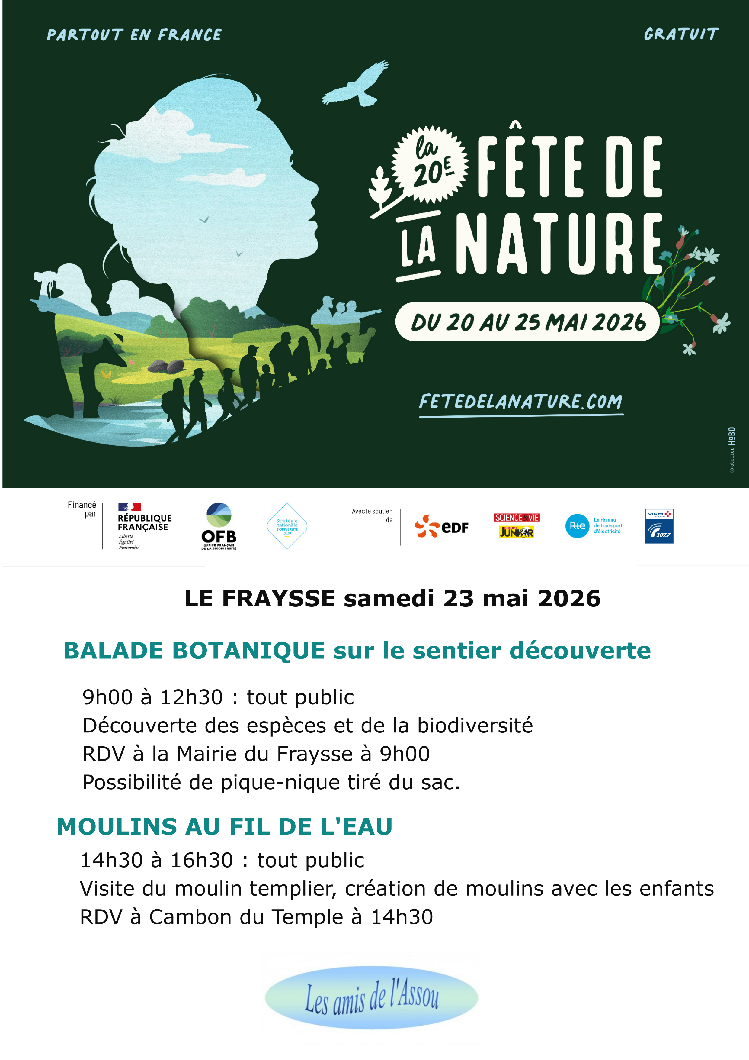 Fête de la nature, au Fraysse