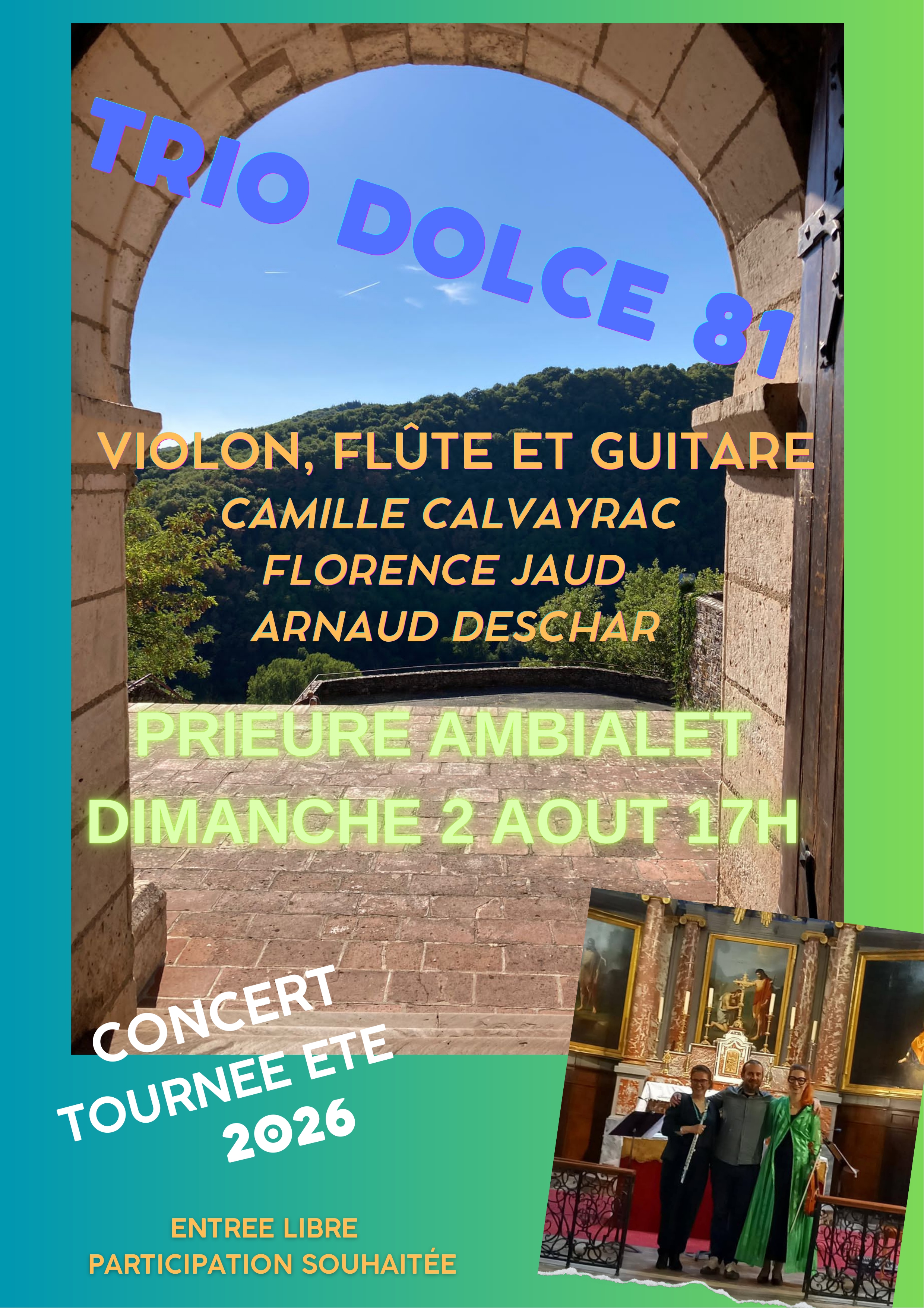 CONCERT AU PRIEURÉ D'AMBIALET