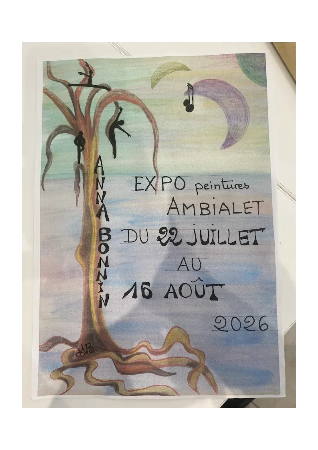 Exposition de peinture à Ambialet