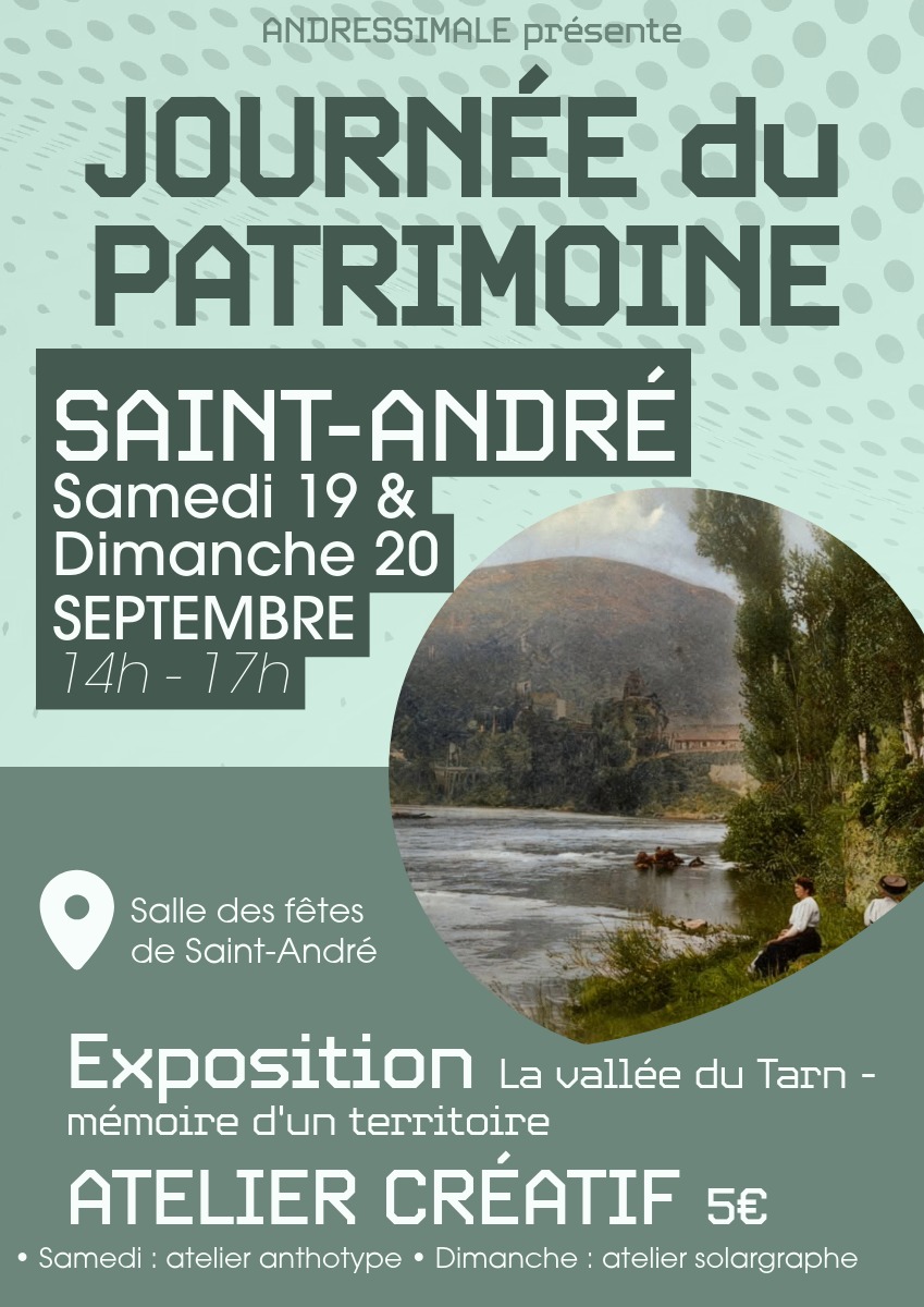 Exposition : La vallée du Tarn – Mémoire d’un territoire
