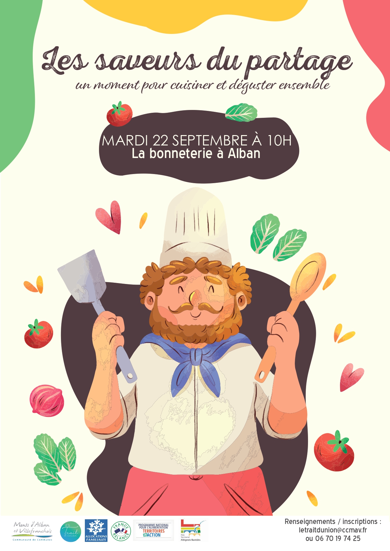 Atelier cuisine adulte à Alban