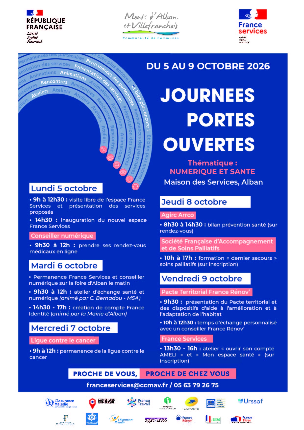 Journées Portes Ouvertes France Services à Alban