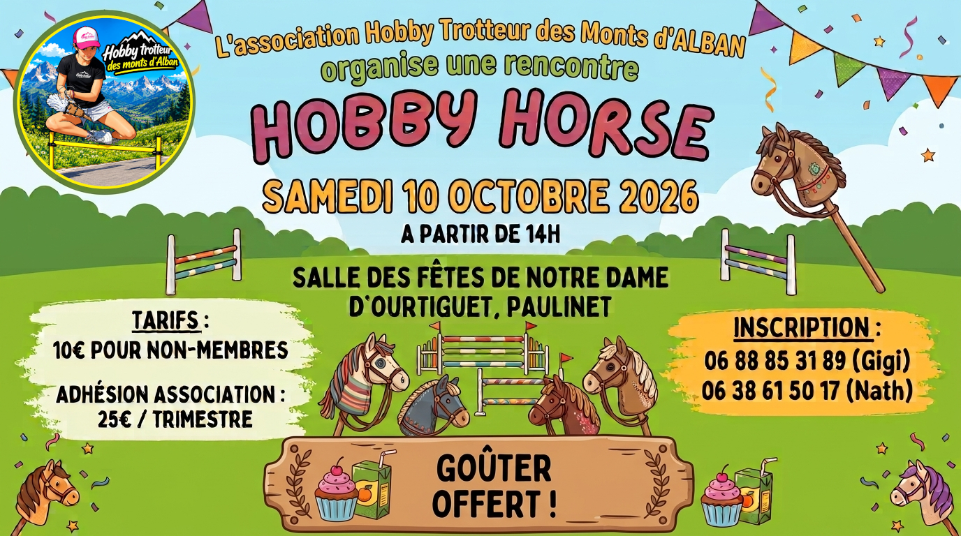 Rencontre Hobby Horse à Paulinet