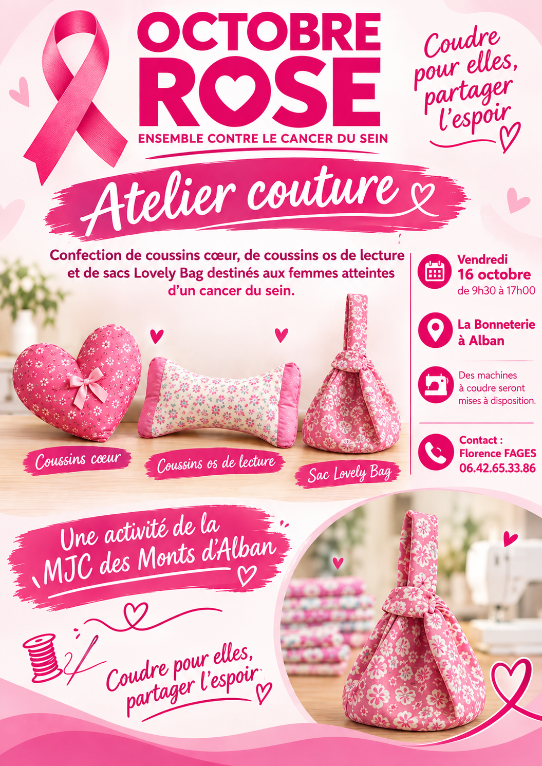 Atelier Couture à Alban