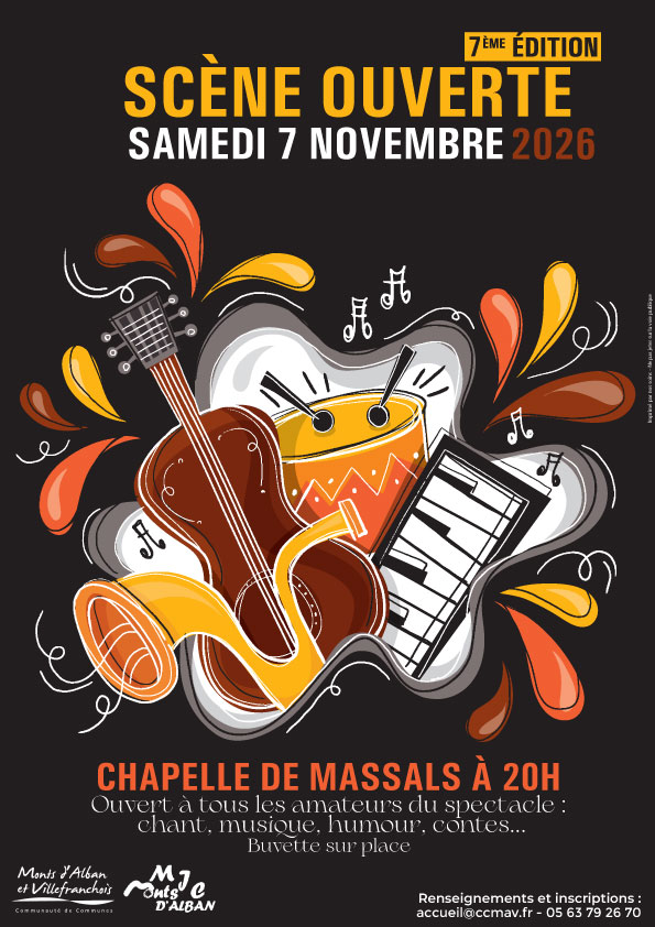 7ème Scène ouverte à la Chapelle de Massals
