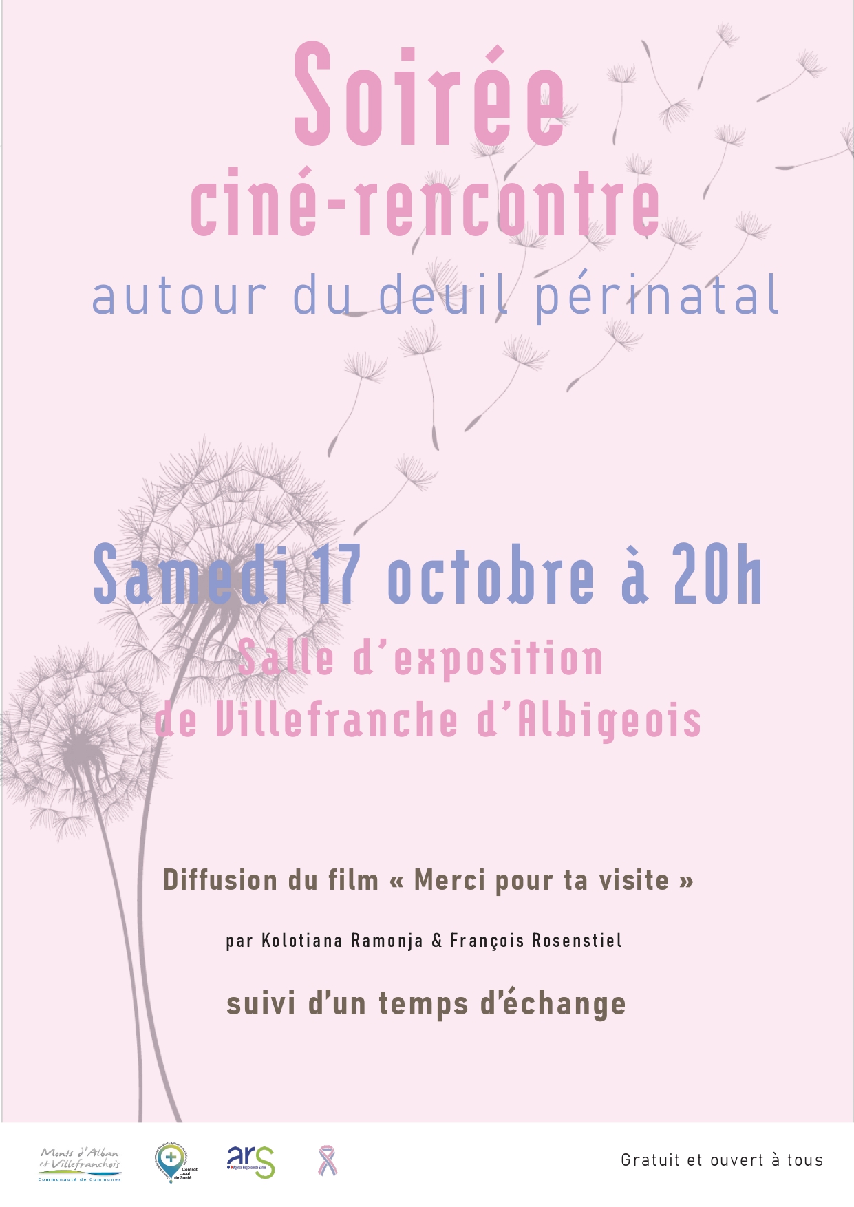 Soirée ciné-rencontre autour du deuil périnatal